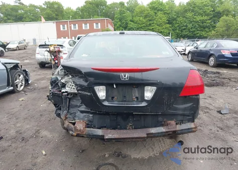 2007 Honda Accord 2.4 Ex из США, поврежденный, VIN 1HGCM56867A155590